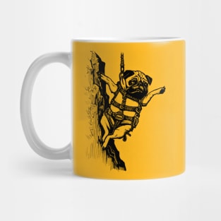 Get to the Chopper - Pug Action Hero Mug